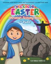 Full-Color Easter Christian Activity Book For Kids