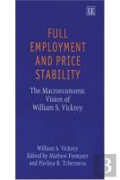 Full Employment And Price Stability