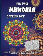 Full Page Mandala Coloring Book