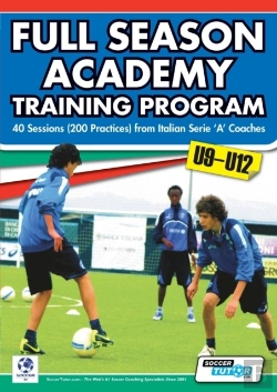 Bertrand.pt - Full Season Academy Training Program U9-12 - 40 Sessions (200 Practices) From Italian Serie 'A' Coaches