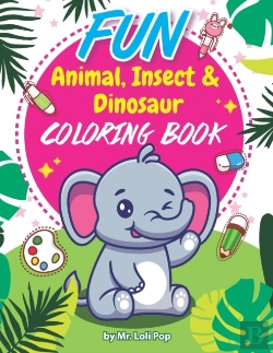 Bertrand.pt - Fun Animal, Insect & Dinosaur Coloring Book