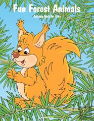 Fun Forest Animals Coloring Book For Kids
