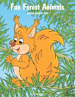 Bertrand.pt - Fun Forest Animals Coloring Book For Kids