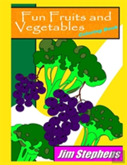 Bertrand.pt - Fun Fruits And Vegetables Coloring Book