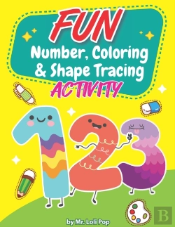 Bertrand.pt - Fun Number, Coloring & Shape Tracing Activity