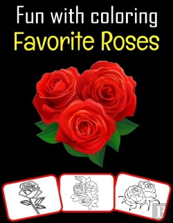 Bertrand.pt - Fun With Coloring Favorite Roses