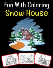 Fun With Coloring Snow House