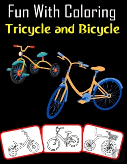 Bertrand.pt - Fun With Coloring Tricycle And Bicycle
