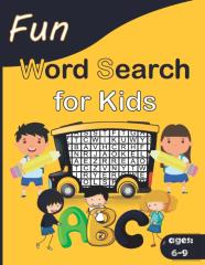 Fun Word Search For Kids Ages 6-9