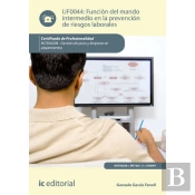 Función Del Mando Intermedio En La Prevención De Riesgos Laborales. Hota0208 - Gestión De Pisos Y Li