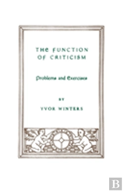 Bertrand.pt - Function Of Criticism