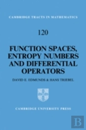 Function Spaces, Entropy Numbers, Differential Operators