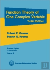 Function Theory Of One Complex Variable