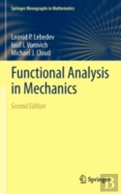Functional Analysis In Mechanics