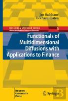 Functionals Of Multidimensional Diffusions With Applications To Finance