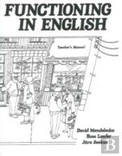 Functioning In Englishteacher'S Guide