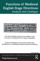 Functions Of Medieval English Stage Directions