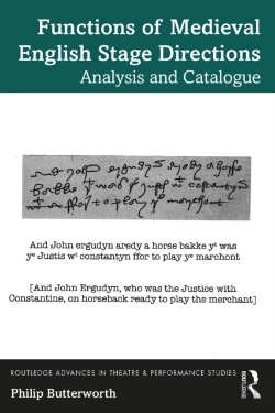 Bertrand.pt - Functions Of Medieval English Stage Directions