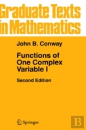 Functions Of One Complex Variable I