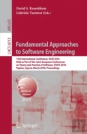 Fundamental Approaches To Software Engin