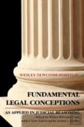 Fundamental Legal Conceptions As Applied In Judicial Reasoning