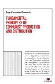 Fundamental Principles Of Communist Production And Distribution
