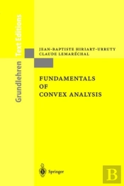 Fundamentals Of Convex Analysis