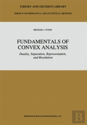 Fundamentals Of Convex Analysis