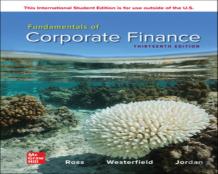Fundamentals Of Corporate Finance Ise
