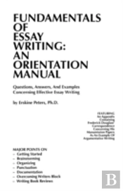Fundamentals Of Essay Writing