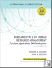 Fundamentals Of Human Resource Management - International Student Edition