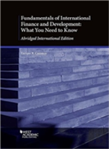 Fundamentals Of International Finance And Development