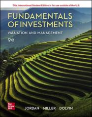 Fundamentals Of Investments Valuation &