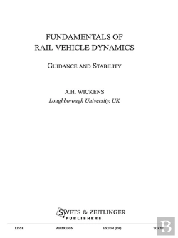 Bertrand.pt - Fundamentals Of Rail Vehicle Dynamics