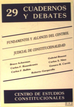 Bertrand.pt - Fundamentos Y Alcances Del Control Judicial De Constitucionalidad