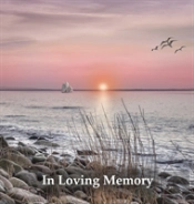 Funeral Guest Book 'In Loving Memory,' Memorial Guest Book, Condolence Book, Remembrance Book For Funerals Or Wake, Memorial Service Guest Book