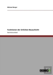 Funktionen Der Aã‚Â¶Rtlichen Bauaufsicht