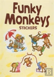 Funky Monkeys Stickers