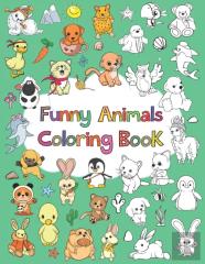 Funny Animals Coloring Book