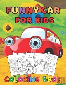 Bertrand.pt - Funny Car Coloring Book For Kids