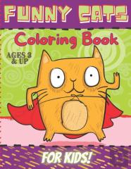 Funny Cats Coloring Book