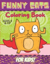 Funny Cats Coloring Book