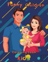 Funny  Children Coloring Book   Kids