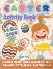 Funny & Happy Easter Coloring And Activity Book For Toddlers And Preschoolers Gift