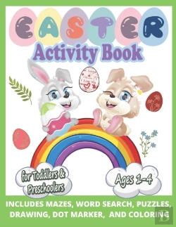 Bertrand.pt - Funny & Happy Easter Coloring And Activity Book For Toddlers And Preschoolers Gift
