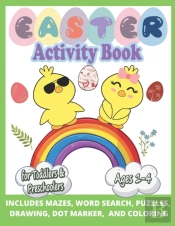 Funny & Happy Easter Coloring And Activity Book For Toddlers And Preschoolers Gift