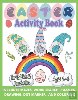 Bertrand.pt - Funny & Happy Easter Coloring And Activity Book For Toddlers And Preschoolers Gift
