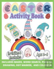 Funny & Happy Easter Coloring And Activity Book For Toddlers And Preschoolers Gift