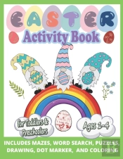 Funny & Happy Easter Coloring And Activity Book For Toddlers And Preschoolers Gift