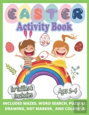 Funny & Happy Easter Coloring And Activity Book For Toddlers And Preschoolers Gift